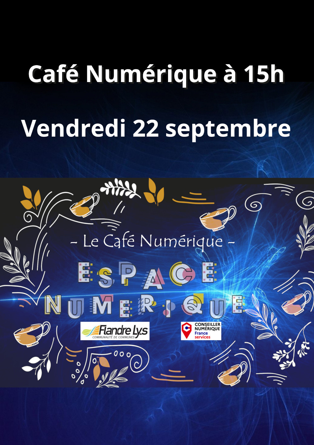 Le Café Numérique vendredi 22 septembre