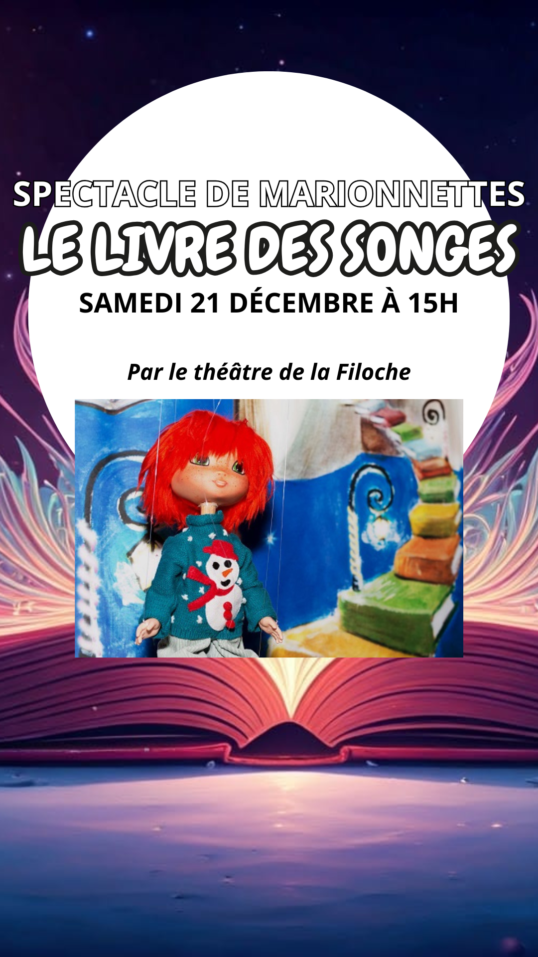 SPECTACLE DE MARIONNETTES - "Le Livre des Songes"