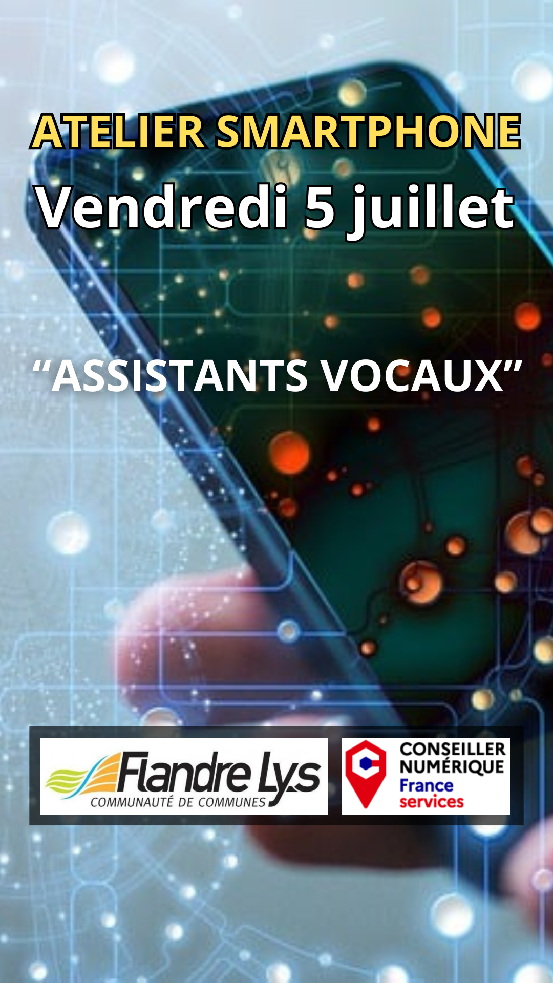 Atelier SMARTPHONE "Assistants vocaux"