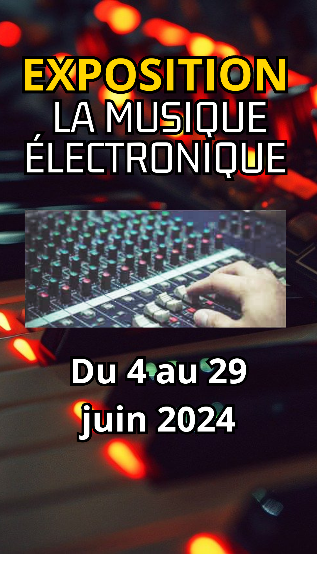 Exposition - La musique électronique - "L'électro dans le tempo"