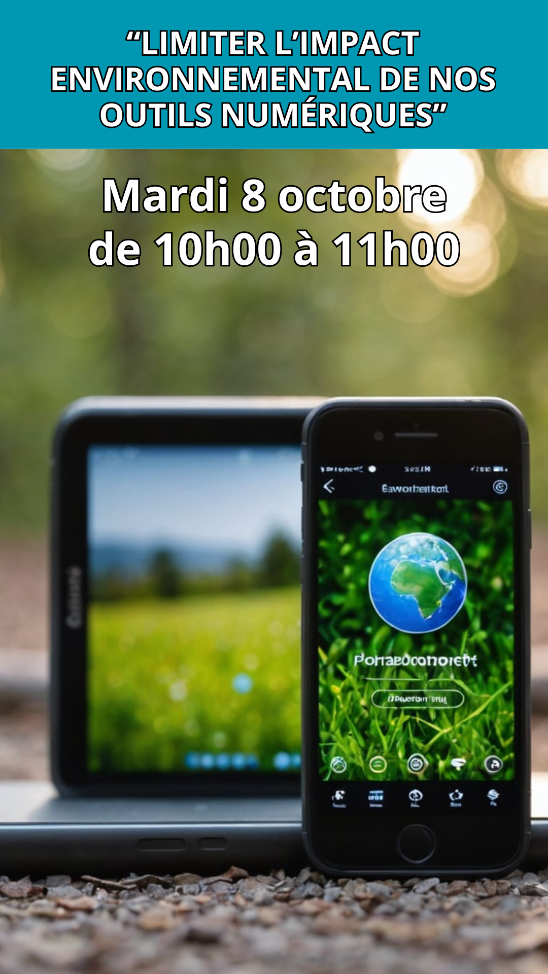 FORMATION A THEME "Limiter l'impact environnemental de nos outils numériques"