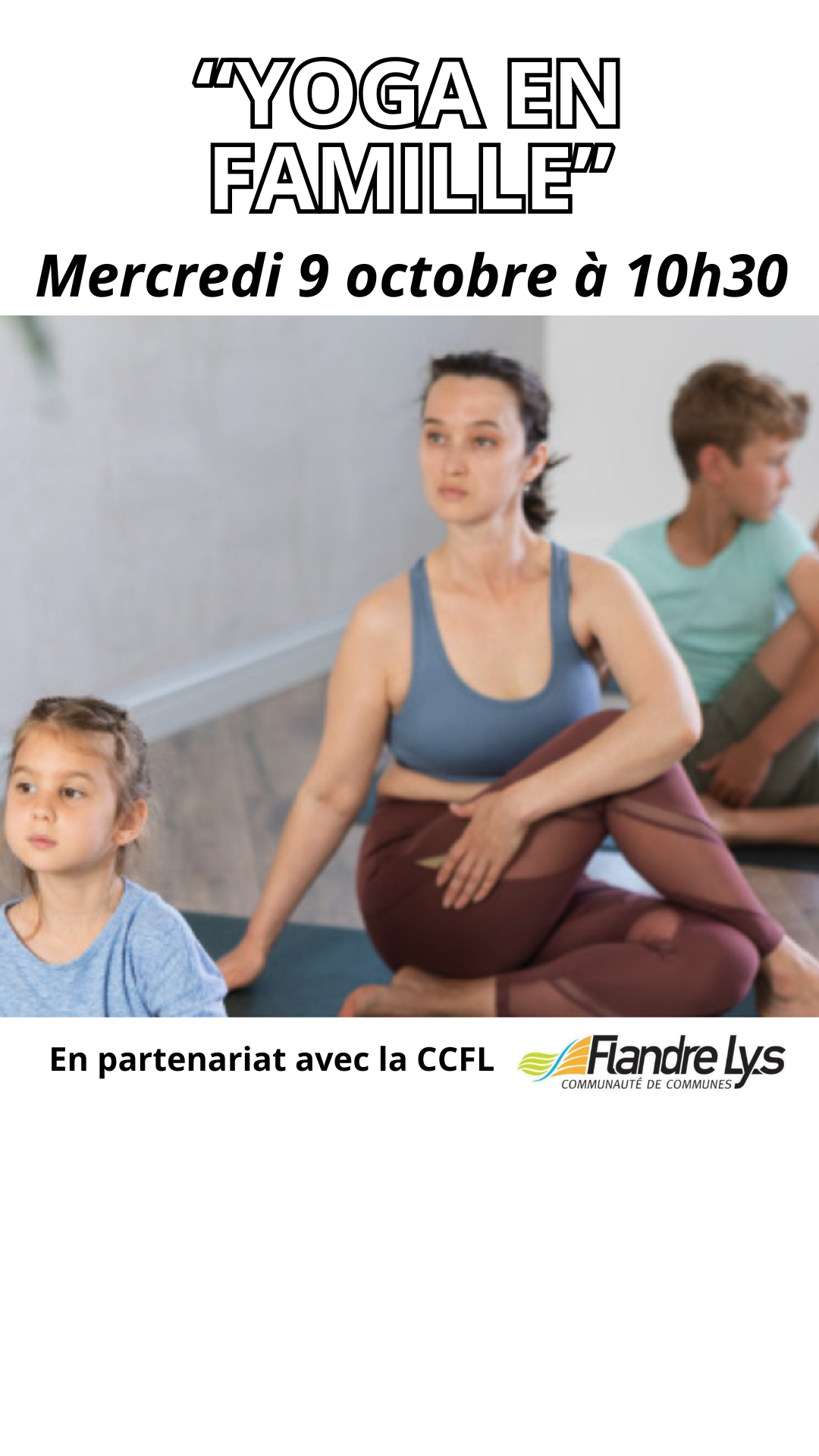 ANIMATION "Yoga en famille"